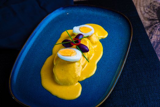 Locro de batata equatoriano