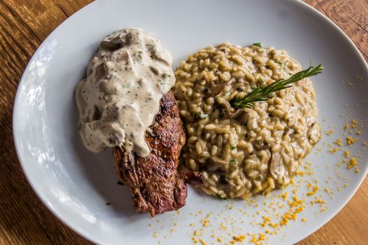Risotto de setas