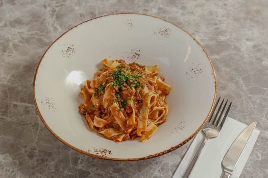 Ragú de carne a la boloñesa