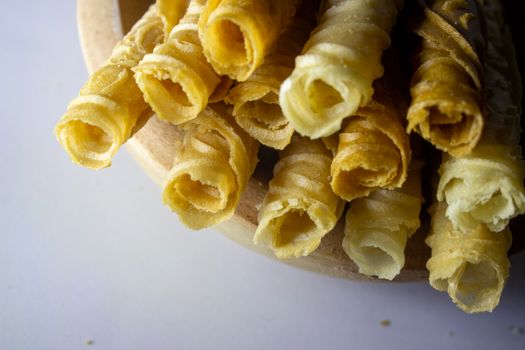 Cuchuflí com Doce de Leite