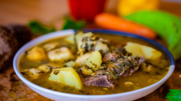 Sancocho de gallina