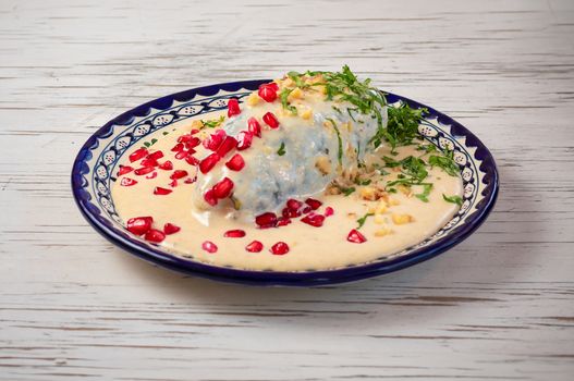 Albóndigas en salsa de almendra