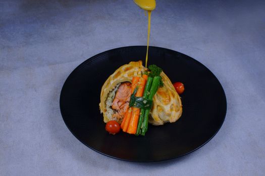Salmon en Papillote