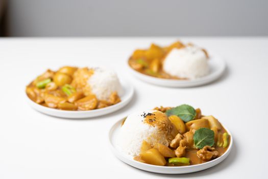 Curry japonés con verduras