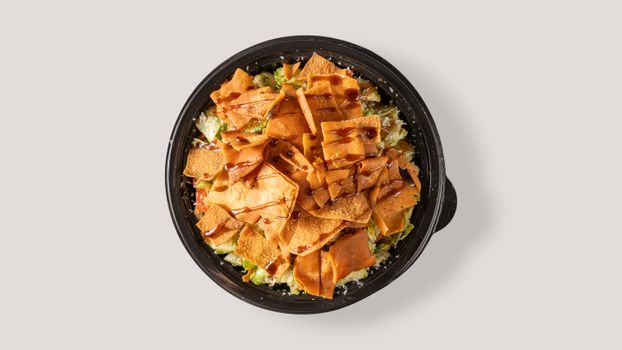 Fattoush com Pao Torrado