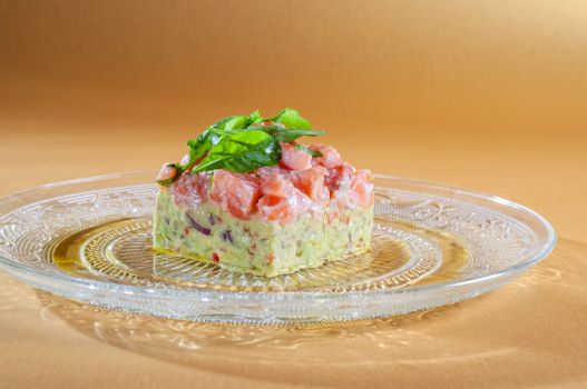 Tartar de atun con palta