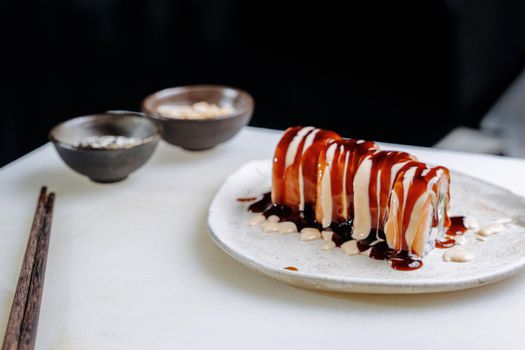Salmon teriyaki