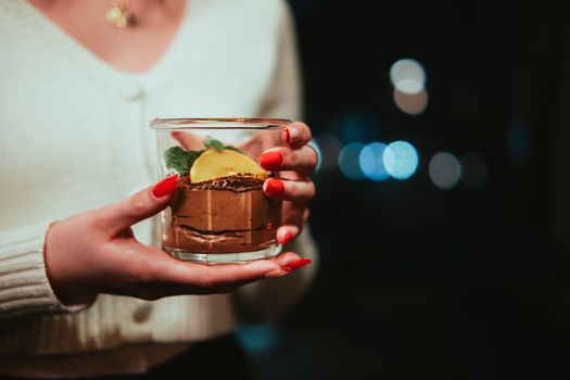 Mousse de chocolate