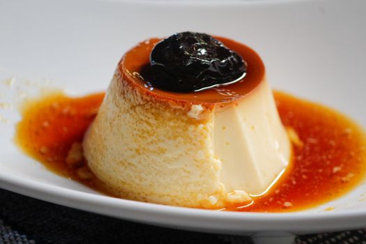 Flan de cafe
