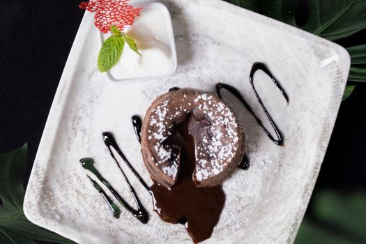 Coulant de chocolate
