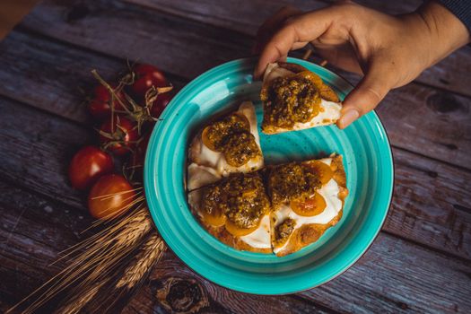 Salsa pesto rojo
