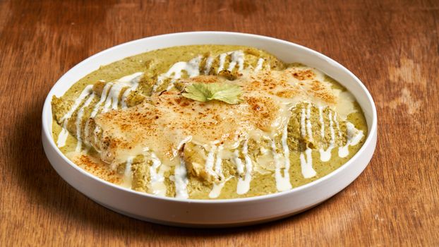 Crema de puerros