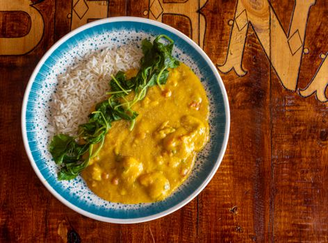 Curry de verduras